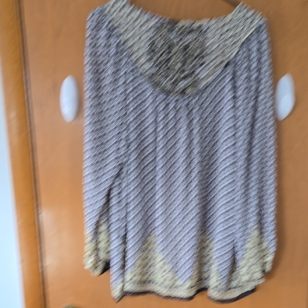 Bohimian, Women's Grey and Yellow Top Size XL - Picture 4 of 4